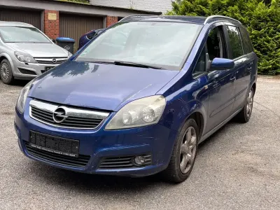 Gebraucht Opel Zafira Edition 120 PS (88 kW) 2007 Blau Van / Kleinbus