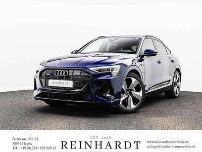 Gebraucht Audi e-tron Sportback S-Line 300 kW (408 PS) 2022 Navarrablau metallic SUV