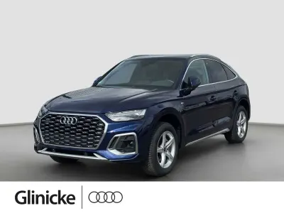 Gebraucht Audi Q5 S-Line 204 PS (150 kW) 2024 Navarrablau metallic SUV