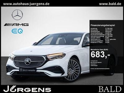 Gebraucht Mercedes E300 AMG 204 PS (150 kW) 2024 Unilack polarweiss Limousine
