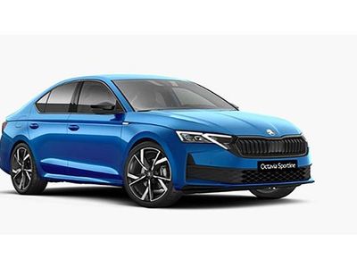 Race blau metallic Neu 2025 Skoda Octavia SportLine Limousine | 39.490 € (Teuer)