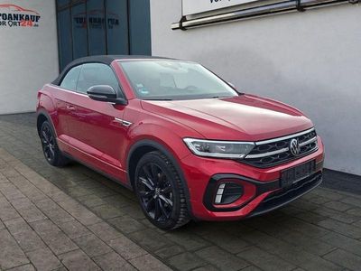 Gebraucht VW T-Roc Cabriolet R-line 150 PS (110 kW) 2022 Kings red (rot) Cabrio