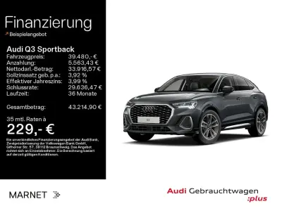 Gebraucht Audi Q3 Sportback S-Line 150 PS (110 kW) 2026 Grau SUV