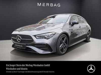 Mountain grau Gebraucht 2024 Mercedes CLA200 AMG Line Premium Kombi | 33.860 € (Fairer Preis)