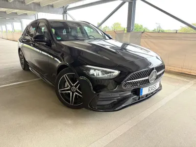 Gebraucht Mercedes C200 AMG line 163 PS (119 kW) 2022 Schwarz Kombi