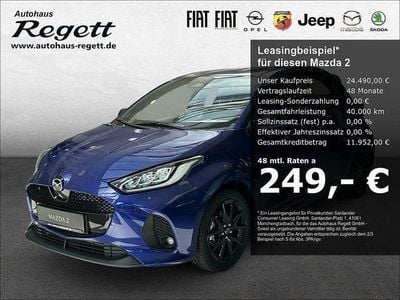 Blau Gebraucht 2024 Mazda 2 Homura-Line Kleinwagen | 24.690 € (Fairer Preis)