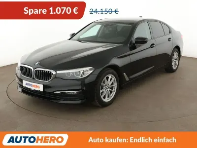 Second-hand BMW 520 190 CP (139 kW) 2019 Negru Berlinǎ