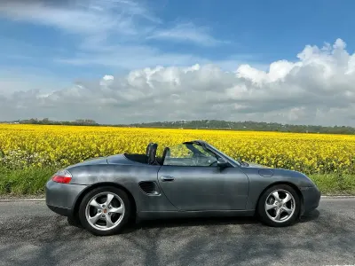 Gebraucht Porsche 986 Boxster 220 PS (161 kW) 2001 Grau Cabrio