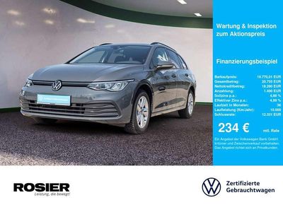 Usata VW Golf VIII Life 150 CV (110 kW) 2022 Grigio Station wagon