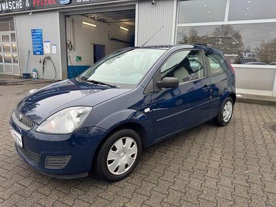 Gebraucht Ford Fiesta Style 60 PS (44 kW) 2008 Blau Kleinwagen