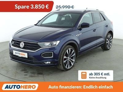 Second-hand VW T-Roc Sportline 190 CP (139 kW) 2019 Albastru SUV