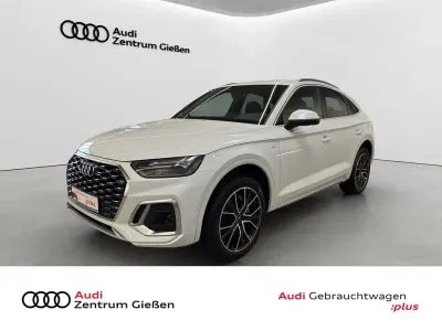 Gebraucht Audi Q5 Sportback S-Line 204 PS (150 kW) 2023 Gletscherweiß metallic SUV