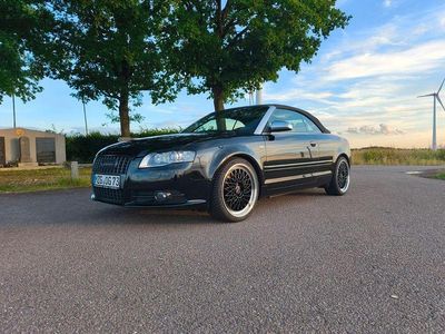 Schwarz Gebraucht 2008 Audi A4 Cabriolet S-Line Cabrio | 9.999 € (Etwas zu teuer)