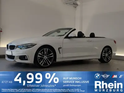Brugt BMW 440 M Sport 326 HK (239 kW) 2017 Hvid Cabriolet
