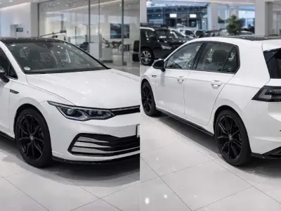 Gebraucht VW Golf VIII 150 PS (110 kW) 2021 Weiß Kleinwagen