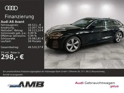 Gebraucht Audi A6 Design 204 PS (150 kW) 2025 Mitternachtsgrün metallic Kombi