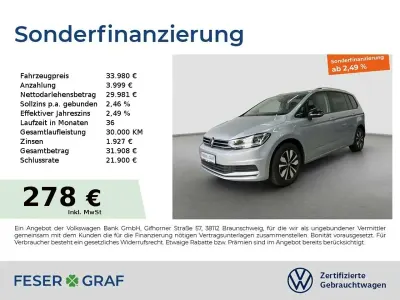 Gebraucht VW Touran Goal 150 PS (110 kW) 2025 Oyster silver metallic Van / Kleinbus