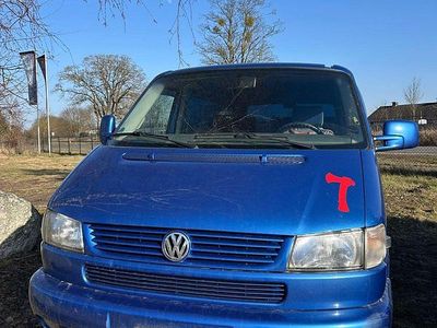 Gebraucht VW Transporter 101 PS (74 kW) 1999 Blau Van