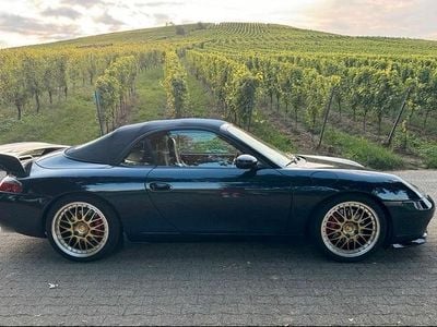 Gebraucht Porsche 996 1998 Blau Cabrio