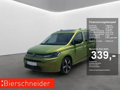 Gebraucht VW Caddy Move 122 PS (89 kW) 2021 Grün Van / Kleinbus
