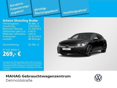 Gebraucht VW Arteon R 320 PS (235 kW) 2023 Deep black perleffekt Kombi