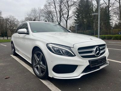 gebraucht Mercedes C250 d T Autom. AMG unfallfrei, scheckeckheft