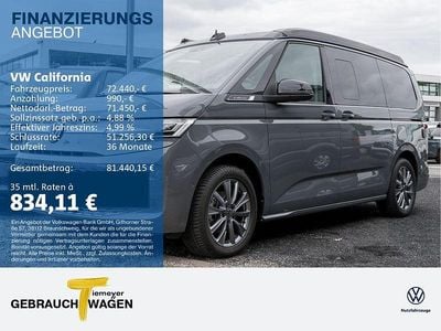 Grau Gebraucht 2024 VW California California Van | 71.880 € (Fairer Preis)