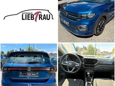 Gebraucht VW T-Cross R-line 95 PS (69 kW) 2020 Blau SUV