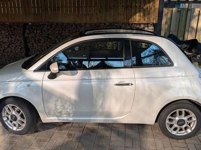 Gebraucht Fiat 500C Lounge 102 PS (75 kW) 2012 Weiß Cabrio