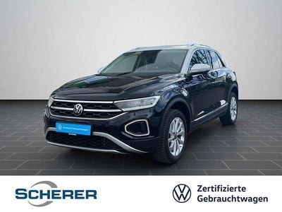 Gebraucht VW T-Roc Style 150 PS (110 kW) 2024 Deep black perleffekt (metallic) SUV