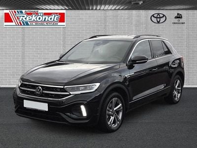 Schwarz Gebraucht 2022 VW T-Roc R-line SUV | 25.990 € (Fairer Preis)