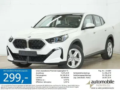 Gebraucht BMW X2 Sport Line 170 PS (125 kW) 2025 Mineralweiss met. SUV