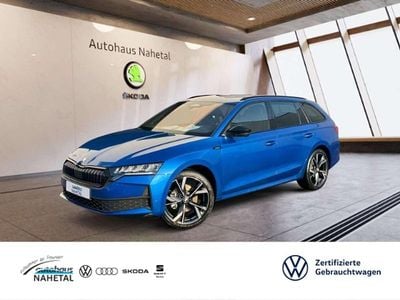 Blau Neu 2026 Skoda Octavia SportLine Kombi | 43.850 € (Etwas zu teuer)