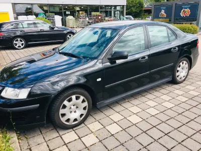 Occasion Saab 9-3 Aero 123 PK (90 kW) 2004 Zwart Sedan