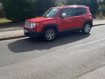 Gebraucht Jeep Renegade Limited 140 PS (102 kW) 2015 Rot SUV