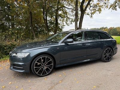 Brugt Audi A6 S-Line 190 HK (139 kW) 2016 Blå Stationcar
