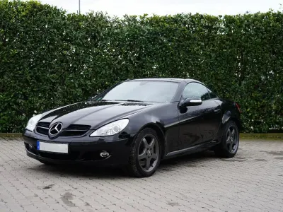 Gebraucht Mercedes SLK350 272 PS (200 kW) 2004 Schwarz Cabrio