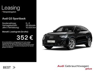 Gebraucht Audi Q3 S-Line 150 PS (110 kW) 2025 Mythosschwarz metallic SUV