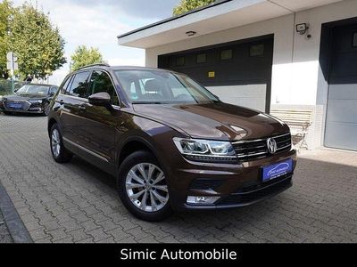 Nutshell brown metallic Gebraucht 2016 VW Tiguan Comfortline SUV | 17.650 € (Fairer Preis)
