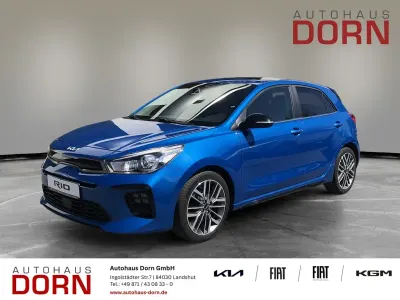 Usata Kia Rio GT-Line 120 CV (88 kW) 2022 Blu Berlina