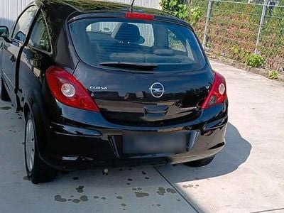Gebraucht Opel Corsa 80 PS (58 kW) 2007 Schwarz Kleinwagen