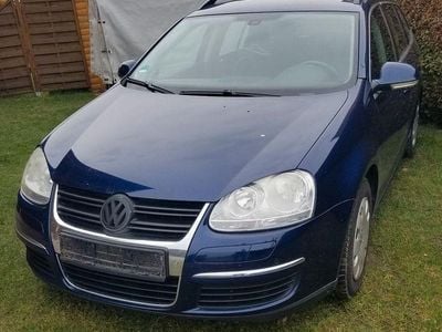Gebraucht VW Golf VI Trendline 105 PS (77 kW) 2009 Blau Kleinwagen