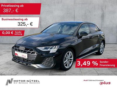 Gebraucht Audi A3 S-Line 150 PS (110 kW) 2025 Mythosschwarz metallic Limousine