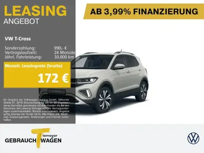 Gebraucht VW T-Cross Style 116 PS (85 kW) 2025 Grau SUV