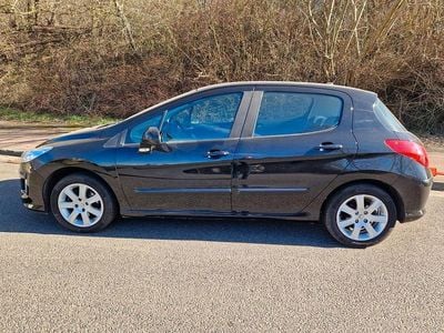 Gebraucht Peugeot 308 120 PS (88 kW) 2009 Schwarz Limousine