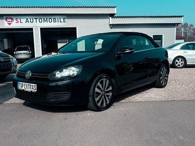 Gebraucht VW Golf Cabriolet S 105 PS (77 kW) 2012 Deep black perleffekt Cabrio