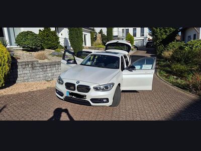 Gebraucht BMW 118 Sport Line 150 PS (110 kW) 2017 Weiß Kleinwagen