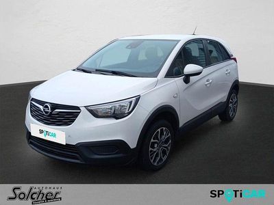 Gebraucht Opel Crossland X Edition 131 PS (96 kW) 2020 Weiß SUV