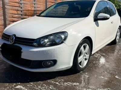 Brugt VW Golf VI 105 HK (77 kW) 2010 Hvid Hatchback