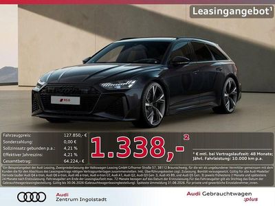 Gebraucht Audi RS6 Performance 630 PS (463 kW) 2024 Sebringschwarz kristalleffekt Kombi